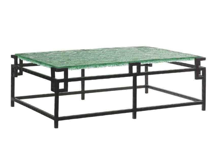 Picture of HERMES REEF GLASS TOP COCKTAIL TABLE