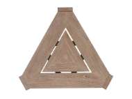 Picture of TRIANGULAR END TABLE