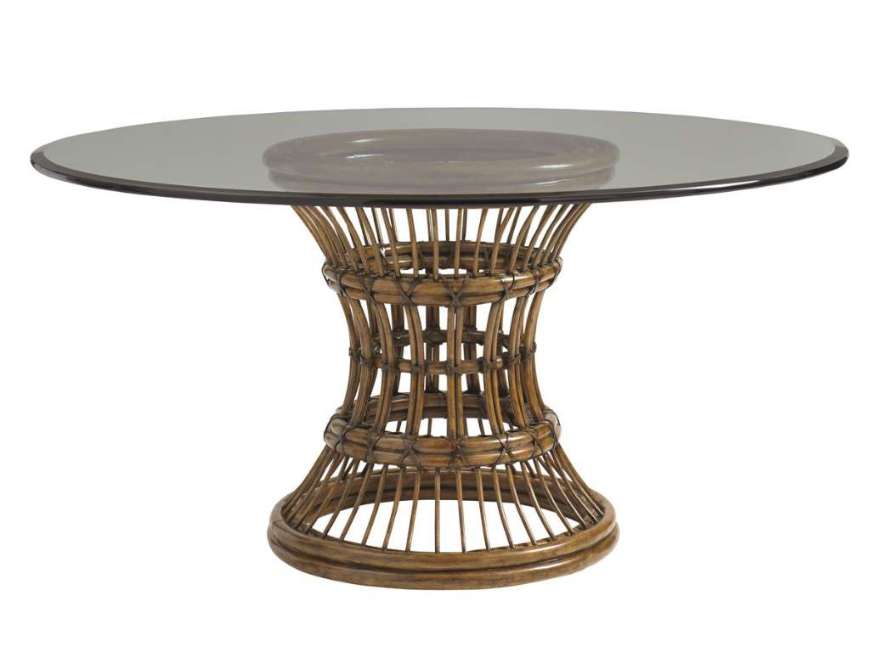 Picture of LATITUDE DINING TABLE WITH GLASS TOP