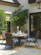 Picture of DINING TABLE W/WEATHERSTONE TOP