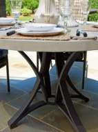 Picture of DINING TABLE W/WEATHERSTONE TOP