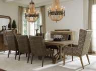 Picture of PIERPOINT DOUBLE PEDESTAL DINING TABLE