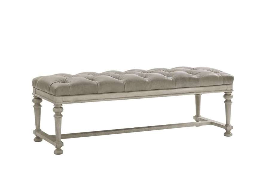 Picture of BELLPORT LEATHER BED BENCH