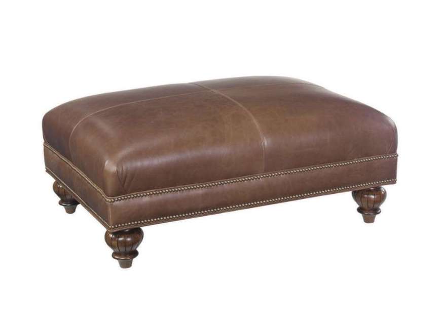 Picture of BAHIA LEATHER OTTOMAN