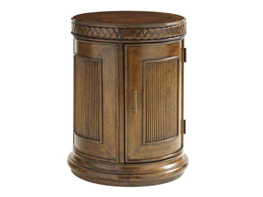 Picture of BELIZE ROUND END TABLE