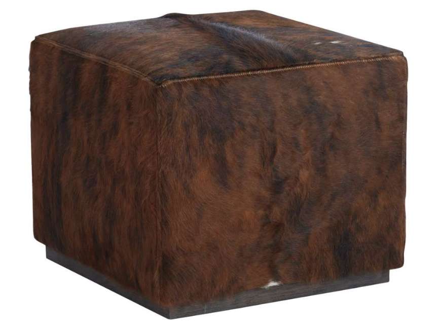 Picture of COLBY LEATHER OTTOMAN