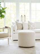 Picture of THREE ARCH SWIVEL OTTOMAN