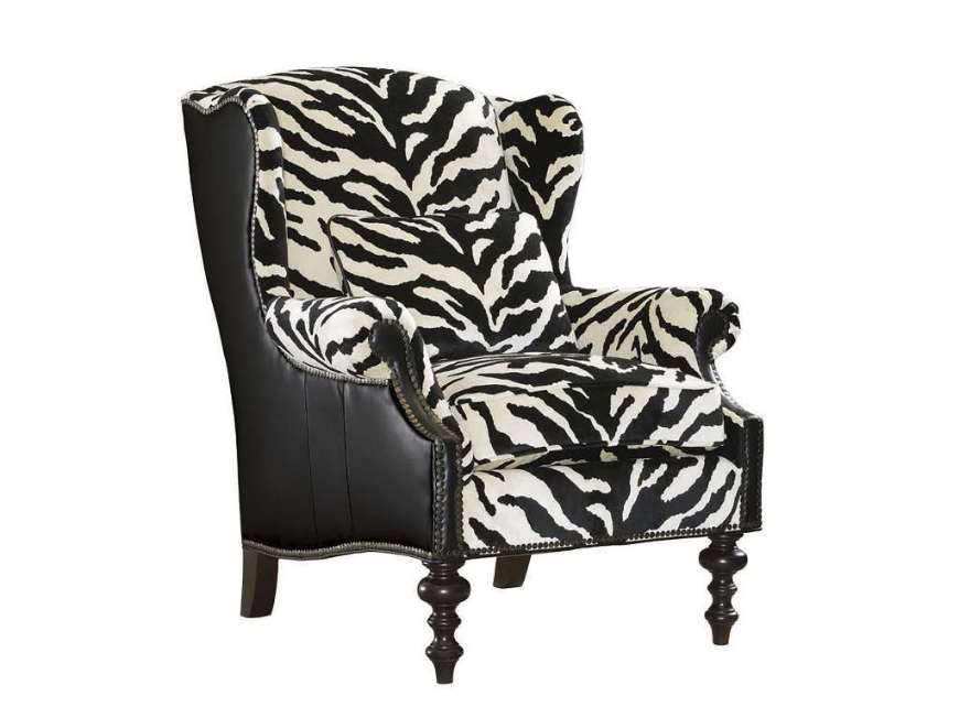 Picture of WELLS LEATHER WING CHAIR