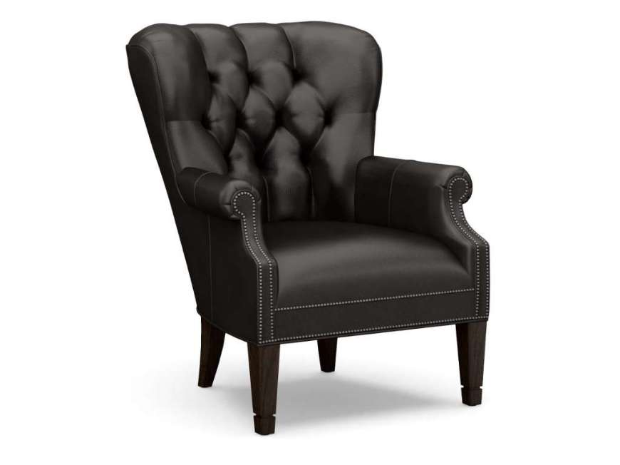 Picture of WILTON LEATHER WING CHAIR