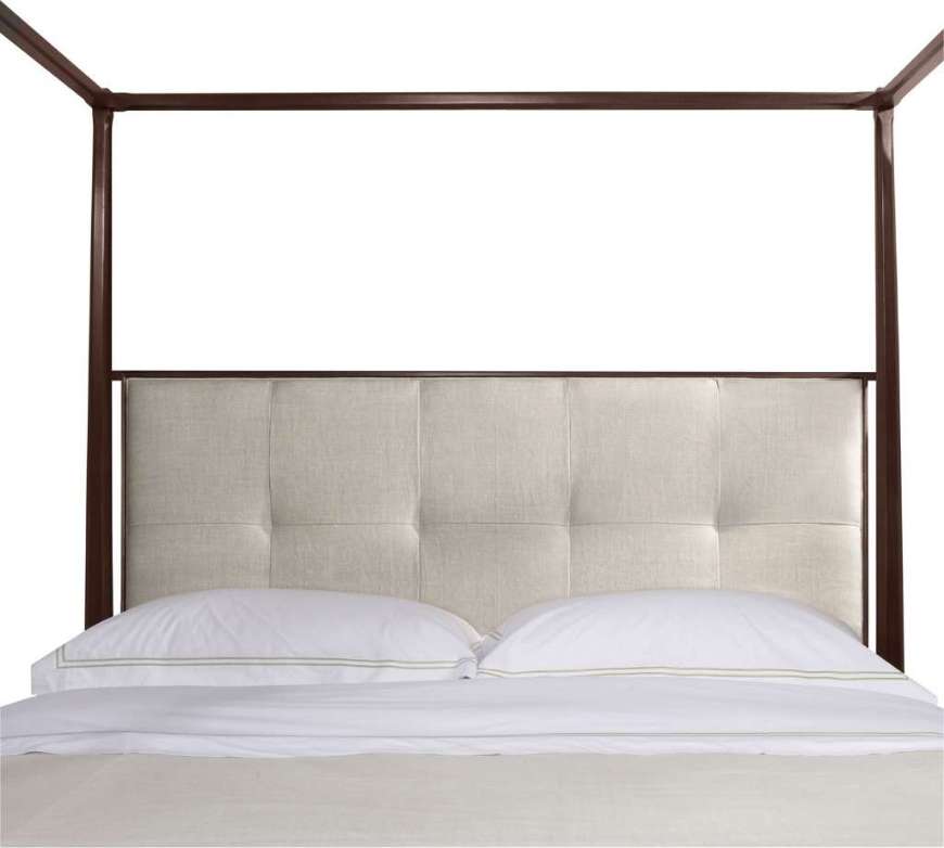 Picture of ARTISAN BED KING LOW - MAHOGANY