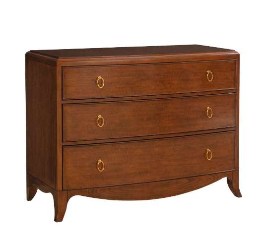 Picture of FRENCH MODERNE BOWFRONT CHEST