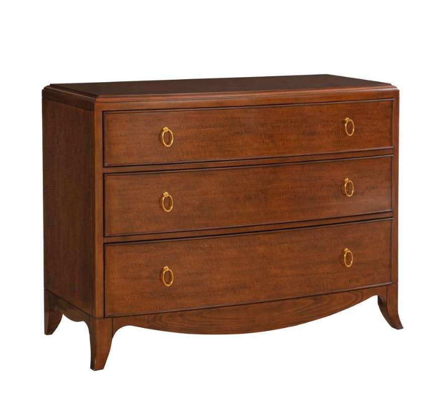 Picture of FRENCH MODERNE BOWFRONT CHEST