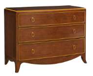 Picture of FRENCH MODERNE BOWFRONT CHEST