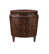 Picture of SCALLOPED SIDE TABLE / NIGHTSTAND