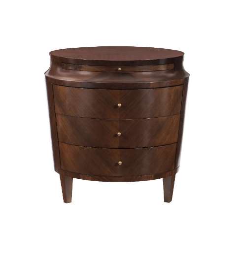 Picture of SCALLOPED SIDE TABLE / NIGHTSTAND