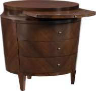 Picture of SCALLOPED SIDE TABLE / NIGHTSTAND