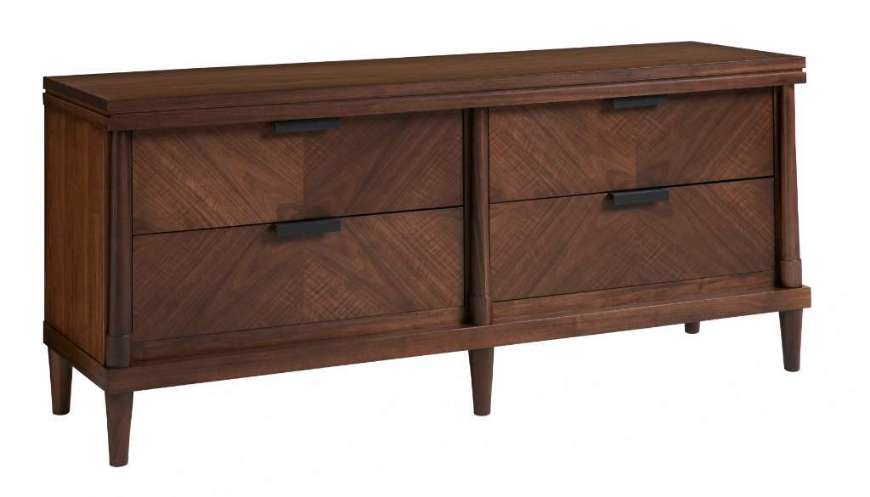 Picture of GASTON DOUBLE CHEST WITH WOOD TOP