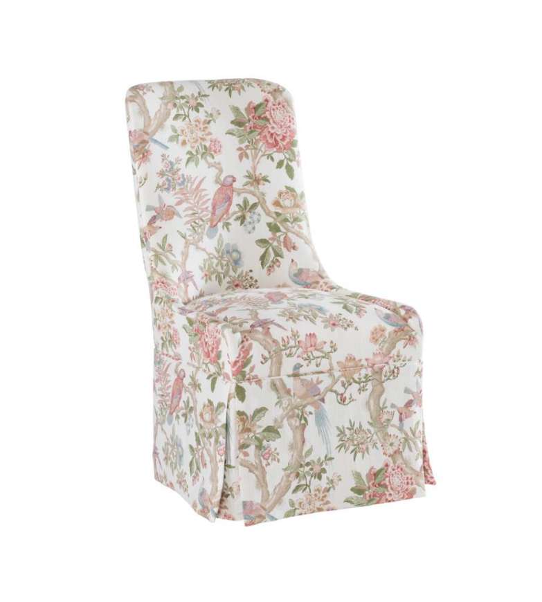 Picture of EVELYN KICK PLEAT SKIRTED DINING CHAIR