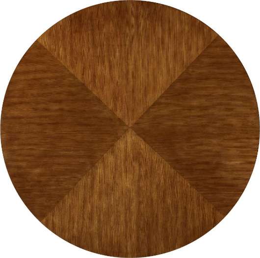 Picture of ARTISAN ROUND DINING TABLE TOP-ASH