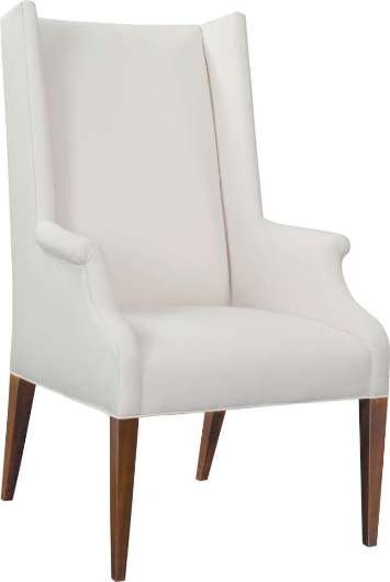 Picture of MARTIN HOST CHAIR WITH ARMS-MAHOGANY TIGHT SEAT