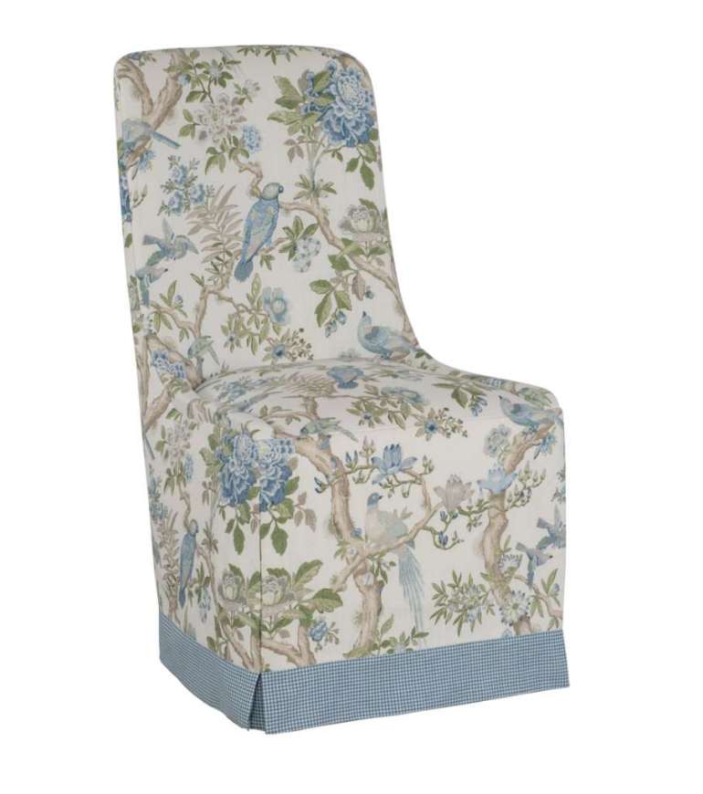 Picture of EVELYN WATERFALL SKIRTED DINING CHAIR