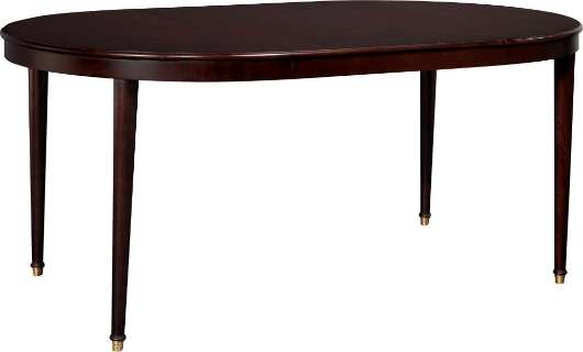 Picture of BODEN ROUND MAHOGANY DINING TABLE WITH LEAF