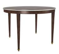 Picture of BODEN ROUND MAHOGANY DINING TABLE WITH LEAF