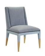 Picture of TATE SIDE CHAIR GOLD PAINT LEG