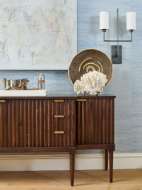 Picture of PLAITED BUFFET W/ WOOD TOP