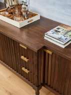 Picture of PLAITED BUFFET W/ WOOD TOP