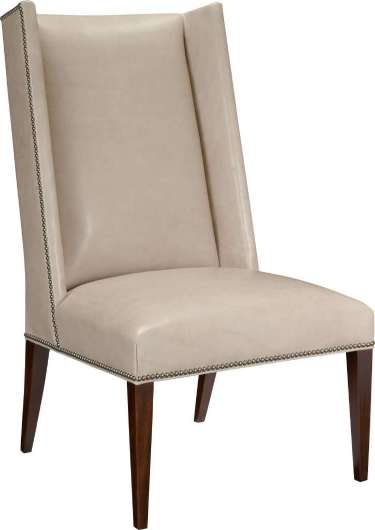 Picture of MARTIN HOST CHAIR WITHOUT ARMS-MAHOGANY TIGHT SEAT