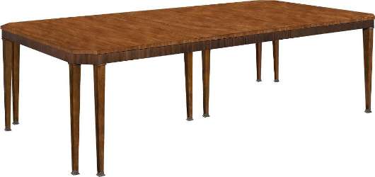 Picture of ARTISAN CHAMFERED CORNER DINING TABLE-MAHOGANY