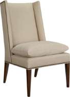 Picture of MARTIN HOST CHAIR WITHOUT ARMS - ASH LOOSE SEAT CUSHION