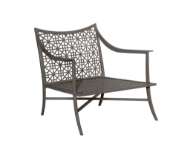 Picture of HARET OUTDOOR LOUNGE CHAIR - SMOKE GREY