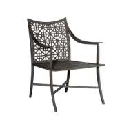 Picture of HARET OUTDOOR DINING CHAIR - SMOKE GREY