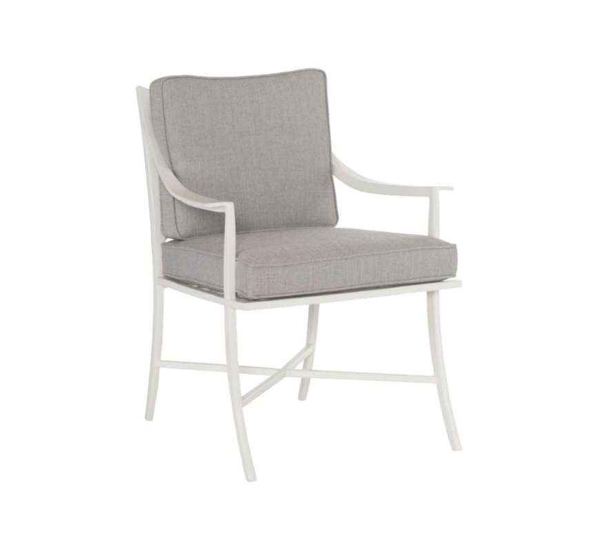 Picture of HARET OUTDOOR DINING CHAIR - CLOUD WHITE