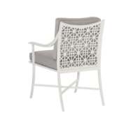 Picture of HARET OUTDOOR DINING CHAIR - CLOUD WHITE