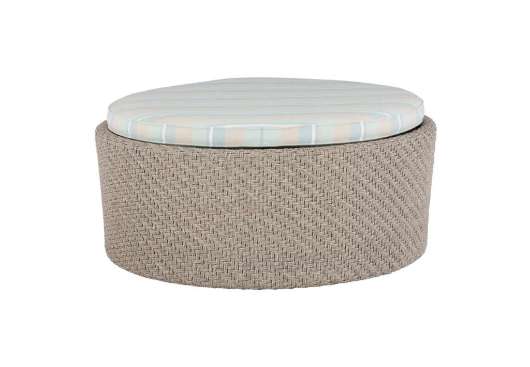 Picture of YARA OUTDOOR COCKTAIL OTTOMAN (W/CUSHION TOP)