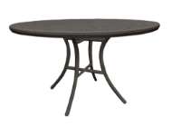 Picture of HARET OUTDOOR ROUND DINING TABLE - SMOKE GERY