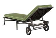 Picture of HARET OUTDOOR CHAISE - SMOKE GREY