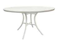 Picture of HARET OUTDOOR ROUND DINING TABLE - CLOUD WHITE