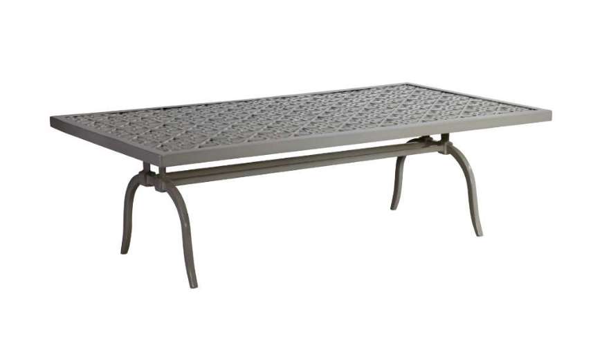 Picture of HARET OUTDOOR RECTANGULAR COCKTAIL TABLE - SMOKE GREY