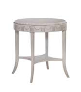 Picture of MONTCHANIN SIDE TABLE WITH STONE TOP