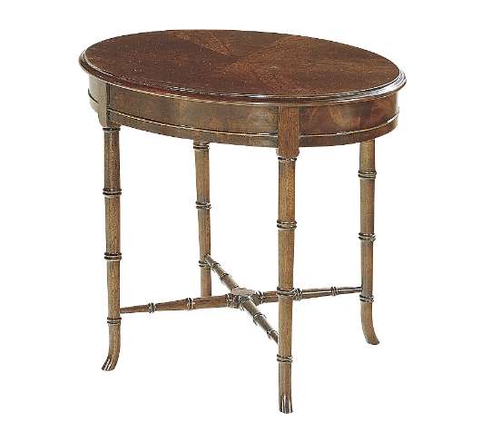 Picture of OVAL REGENCY SIDE TABLE