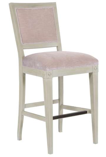 Picture of TROUVAIS BAR STOOL WITH UPHOLSTERED BACK