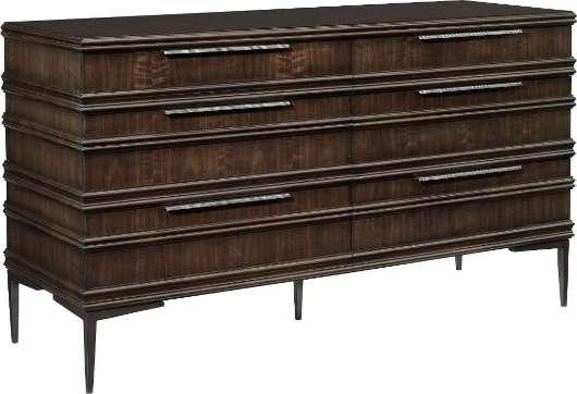 Picture of HAMLIN DRESSER WITH ANTIQUE BRONZE BASE