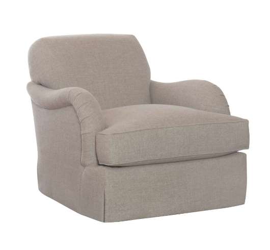 Picture of CROWLEY SKIRTED SWIVEL CHAIR