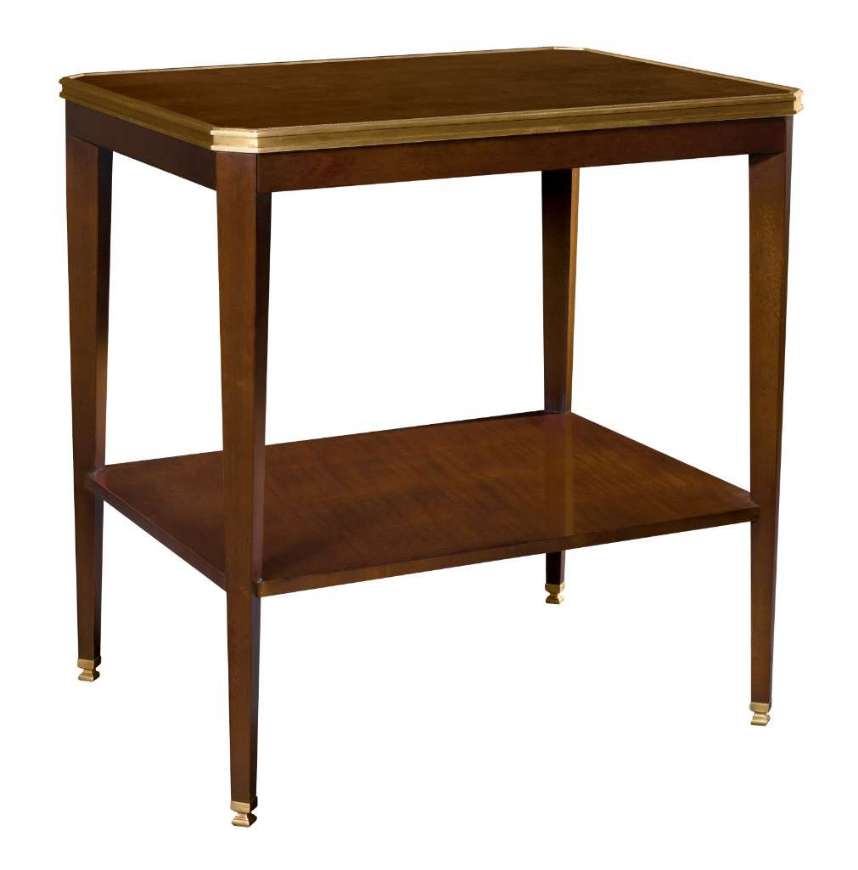 Picture of AUSTELL SIDE TABLE WITH WOOD TOP - LIGHT