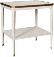 Picture of AUSTELL SIDE TABLE WITH WOOD TOP - LIGHT