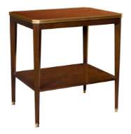 Picture of AUSTELL SIDE TABLE WITH WOOD TOP - LIGHT